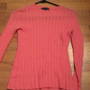 light pinkish banana republic sweater